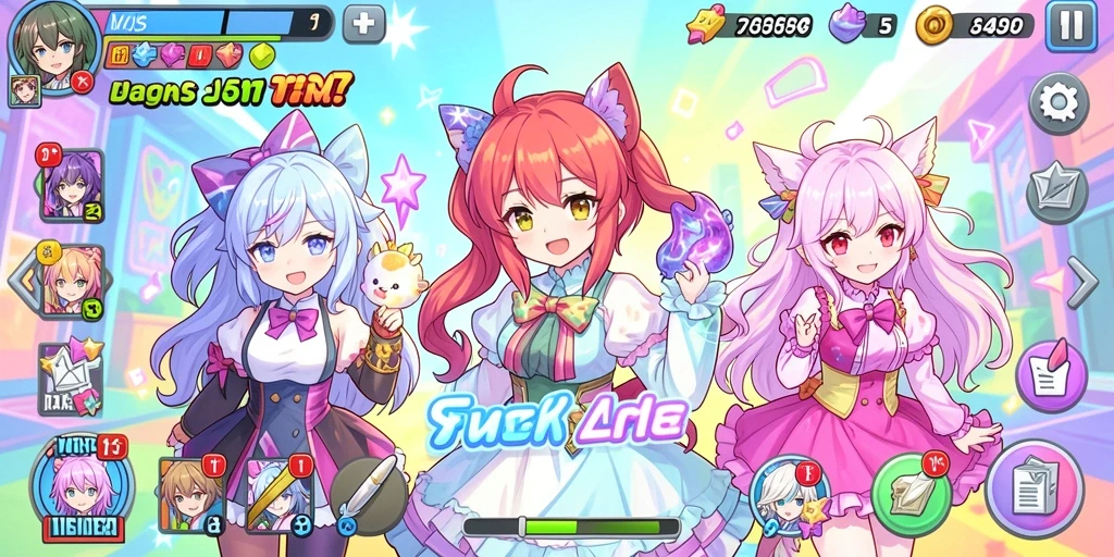 4p4p - Screenshot dari level menantang yang harus diselesaikan.